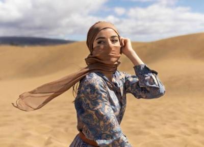 14 روش مجذوب کننده و متفاوت برای گره زدن شال و روسری