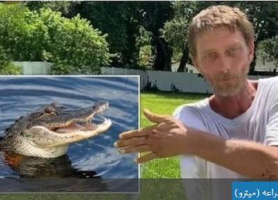 نجات معجزه آسای یک مرد پس از حمله تمساح